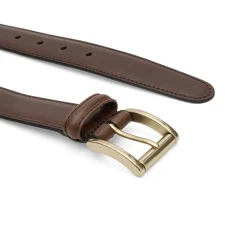 Andersons Narrow Stitch Trimmed Leather Belt