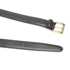 Andersons Narrow Stitch Trimmed Leather Belt
