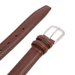 Anderson's Narrow Stitch Trimmed Leather Belt