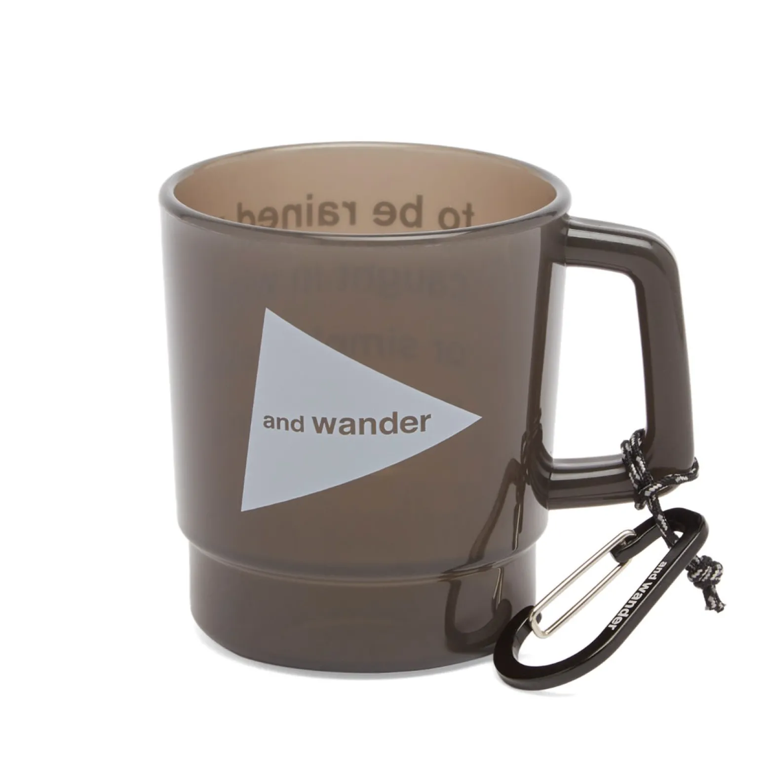 and wander Logo Mug