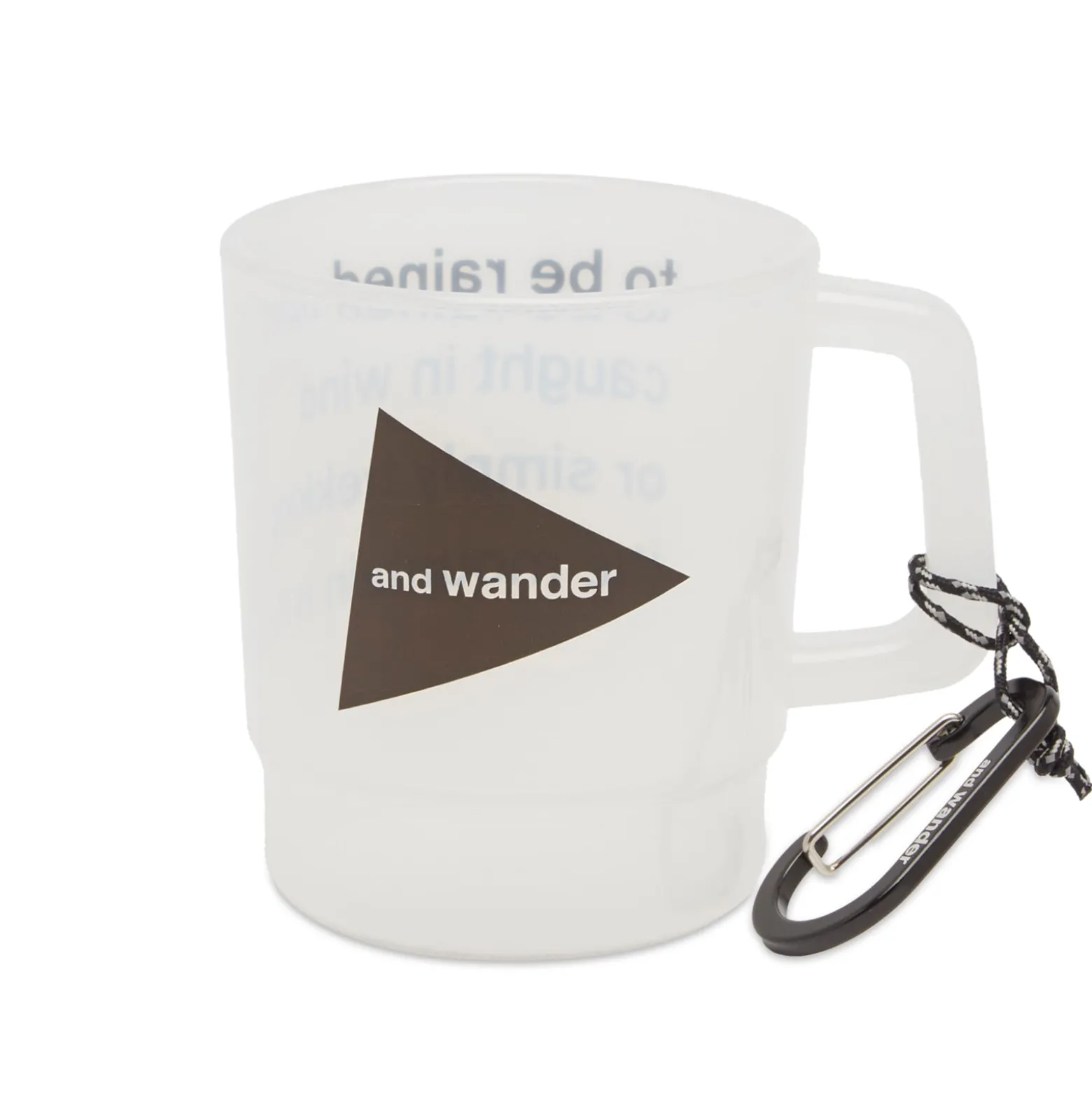 and wander Logo Mug