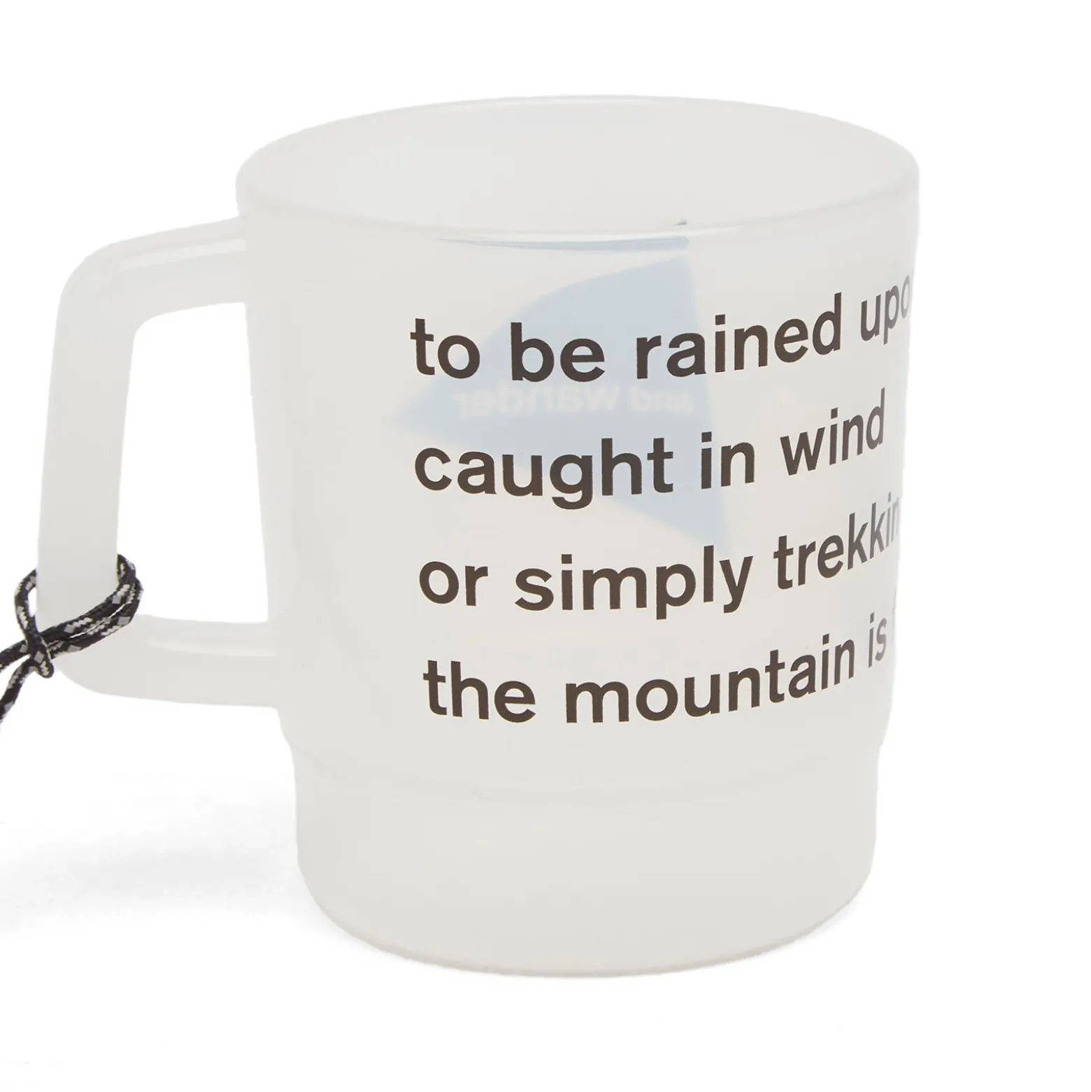 and wander Logo Mug