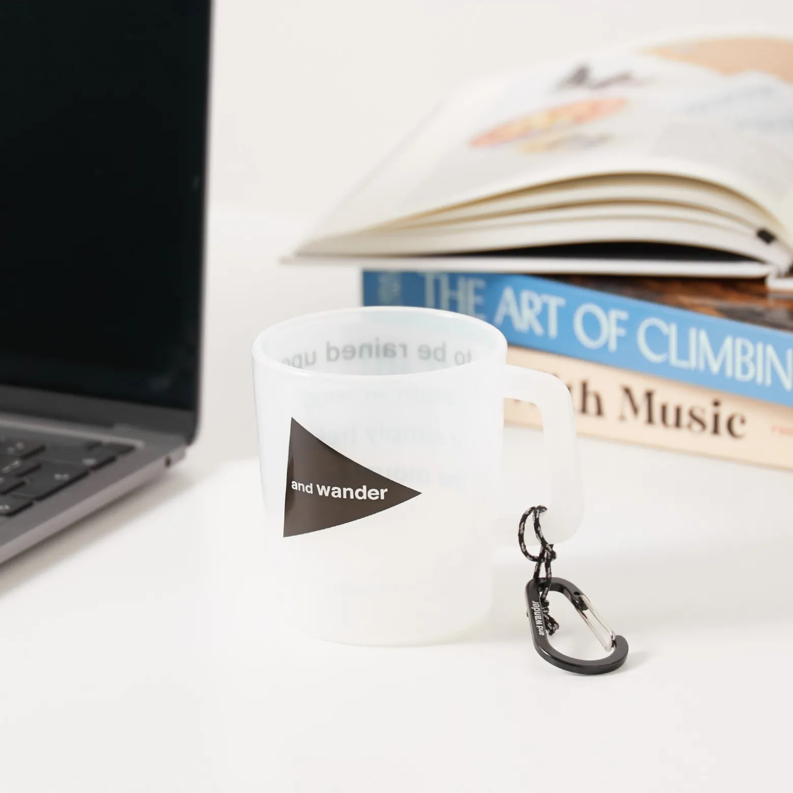 and wander Logo Mug