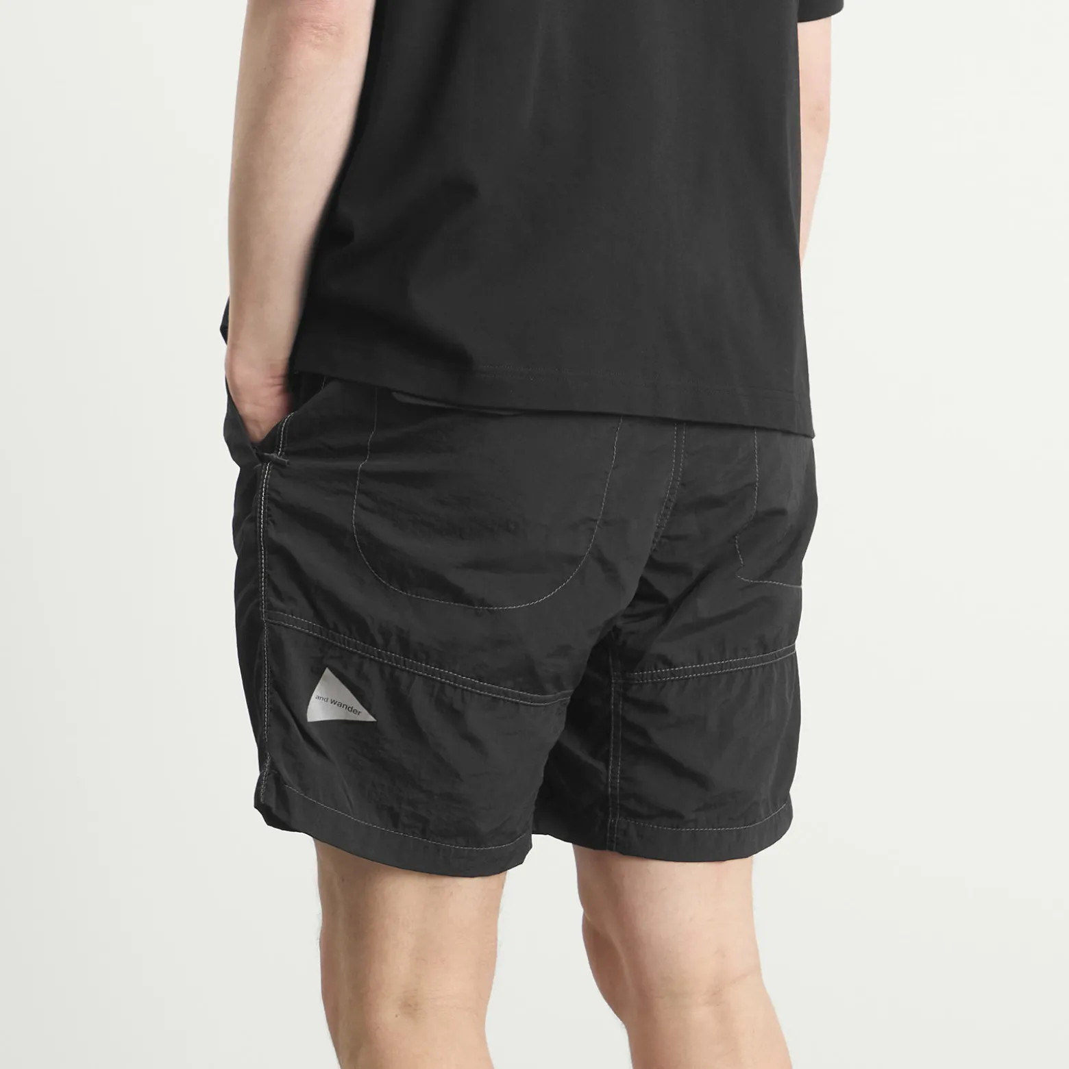 and wander NY Taffeta Hiker Shorts