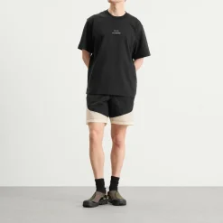 and wander x ROA Logo Printed T-Shirt