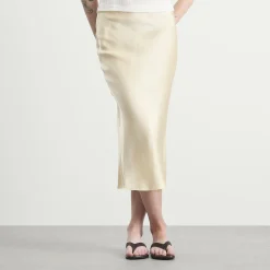 Anine Bing Bar Silk Skirt