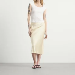 Anine Bing Bar Silk Skirt
