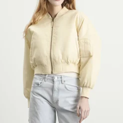 Anine Bing Cropped Leon Bomber