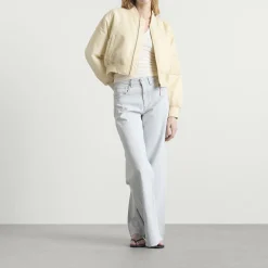 Anine Bing Cropped Leon Bomber