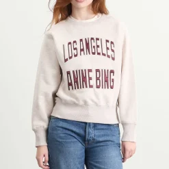 Anine Bing Harry Shrunken Sweatshirt