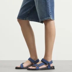Anine Bing Jess Denim Sandals