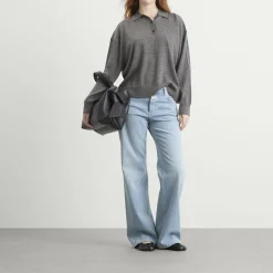 Anine Bing Lee Polo Sweater