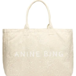 Anine Bing Leo Canvas Tote Bag