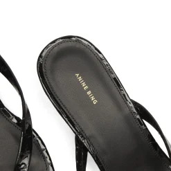 Anine Bing Noelle Thong Heels