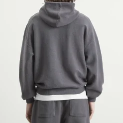 ANNIE HOOD Inside Out College Zip Hoodie