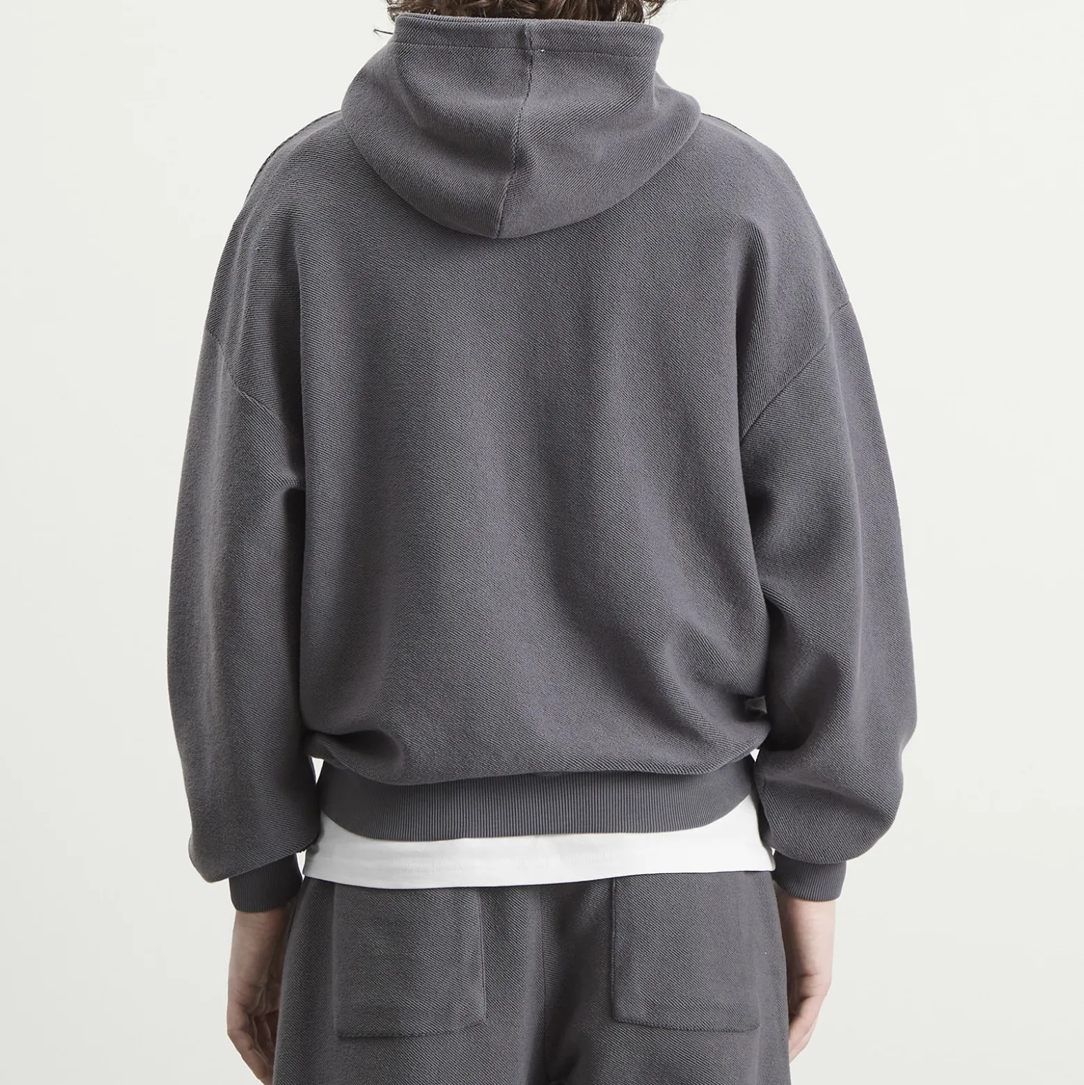 ANNIE HOOD Inside Out College Zip Hoodie