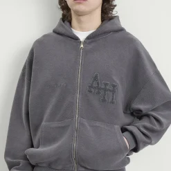 ANNIE HOOD Inside Out College Zip Hoodie