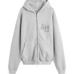 ANNIE HOOD Inside Out College Zip Hoodie
