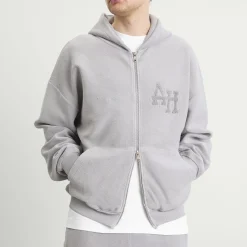 ANNIE HOOD Inside Out College Zip Hoodie