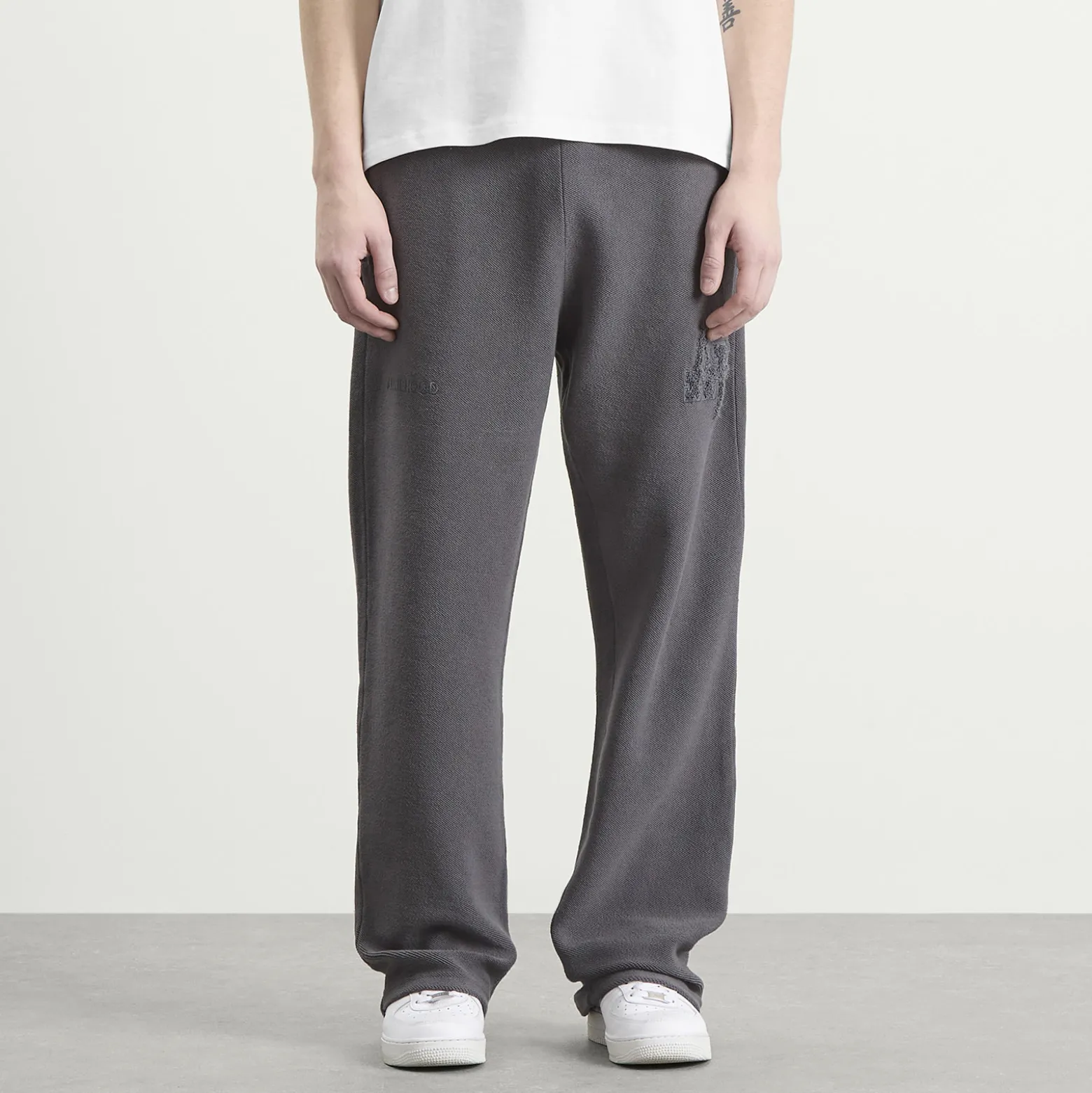 ANNIE HOOD Inside Out College Straight Joggers