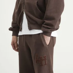 ANNIE HOOD Inside Out College Straight Joggers