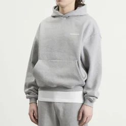 ANNIE HOOD Mini Logo Hoodie