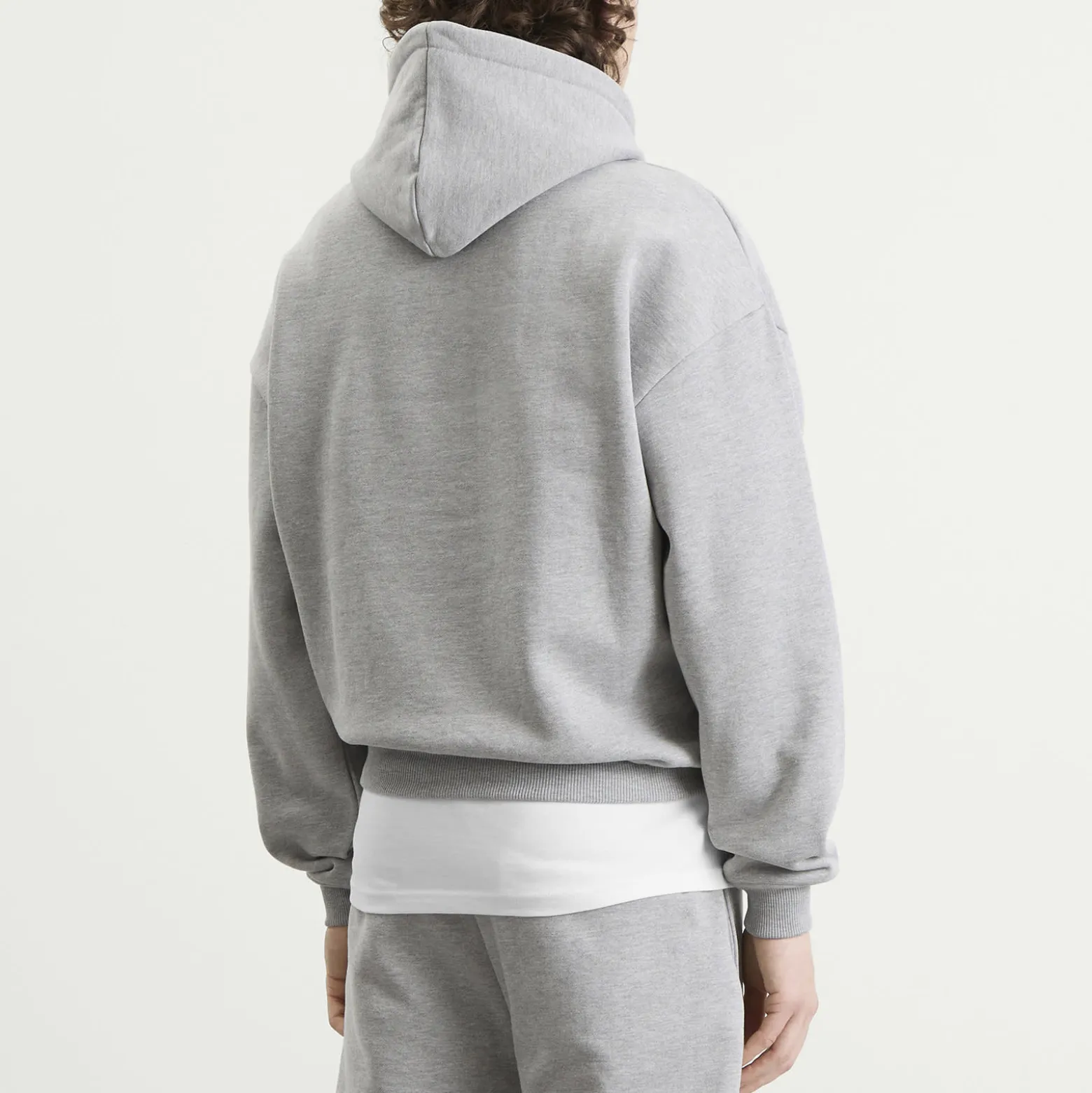 ANNIE HOOD Mini Logo Hoodie
