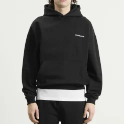 ANNIE HOOD Mini Logo Hoodie