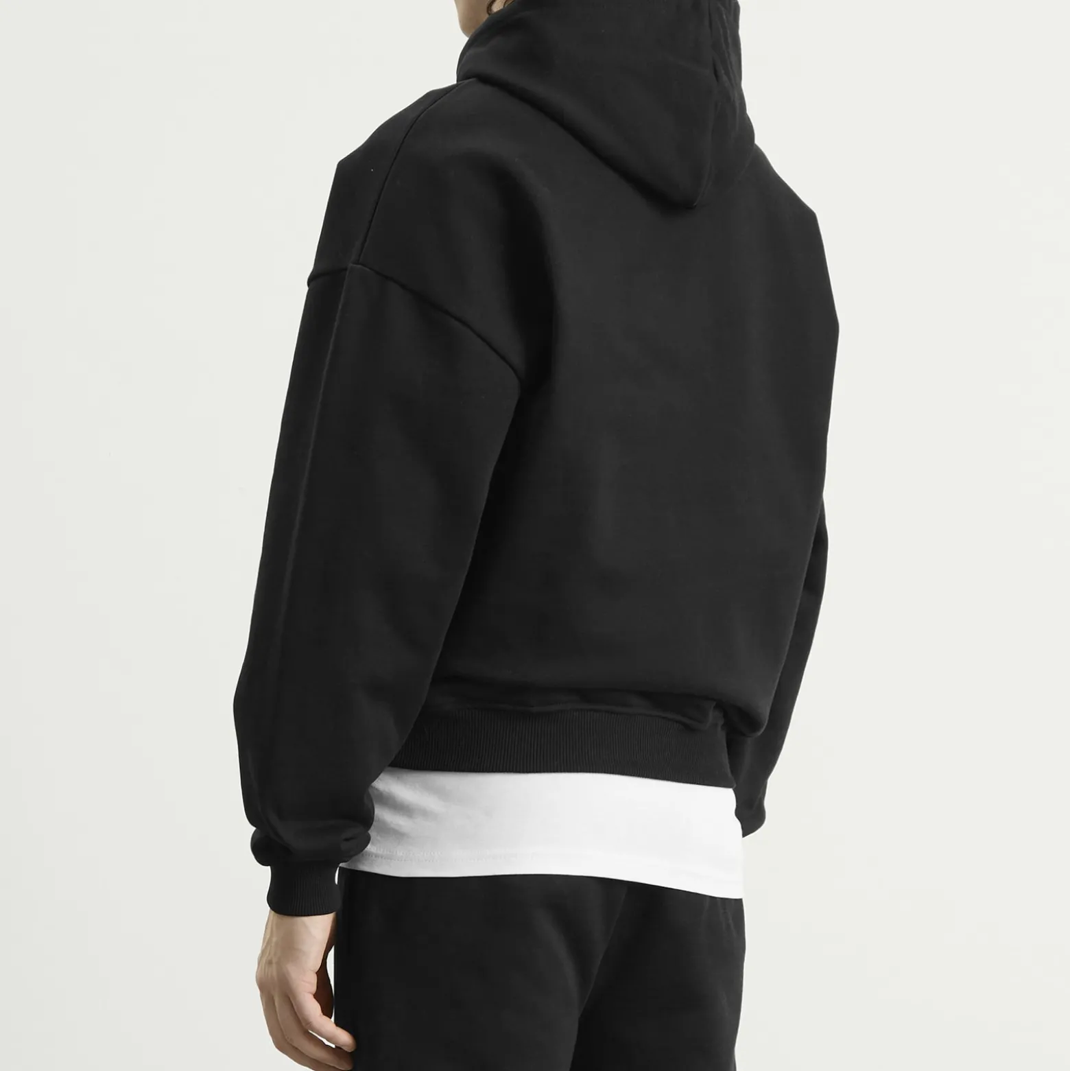 ANNIE HOOD Mini Logo Hoodie