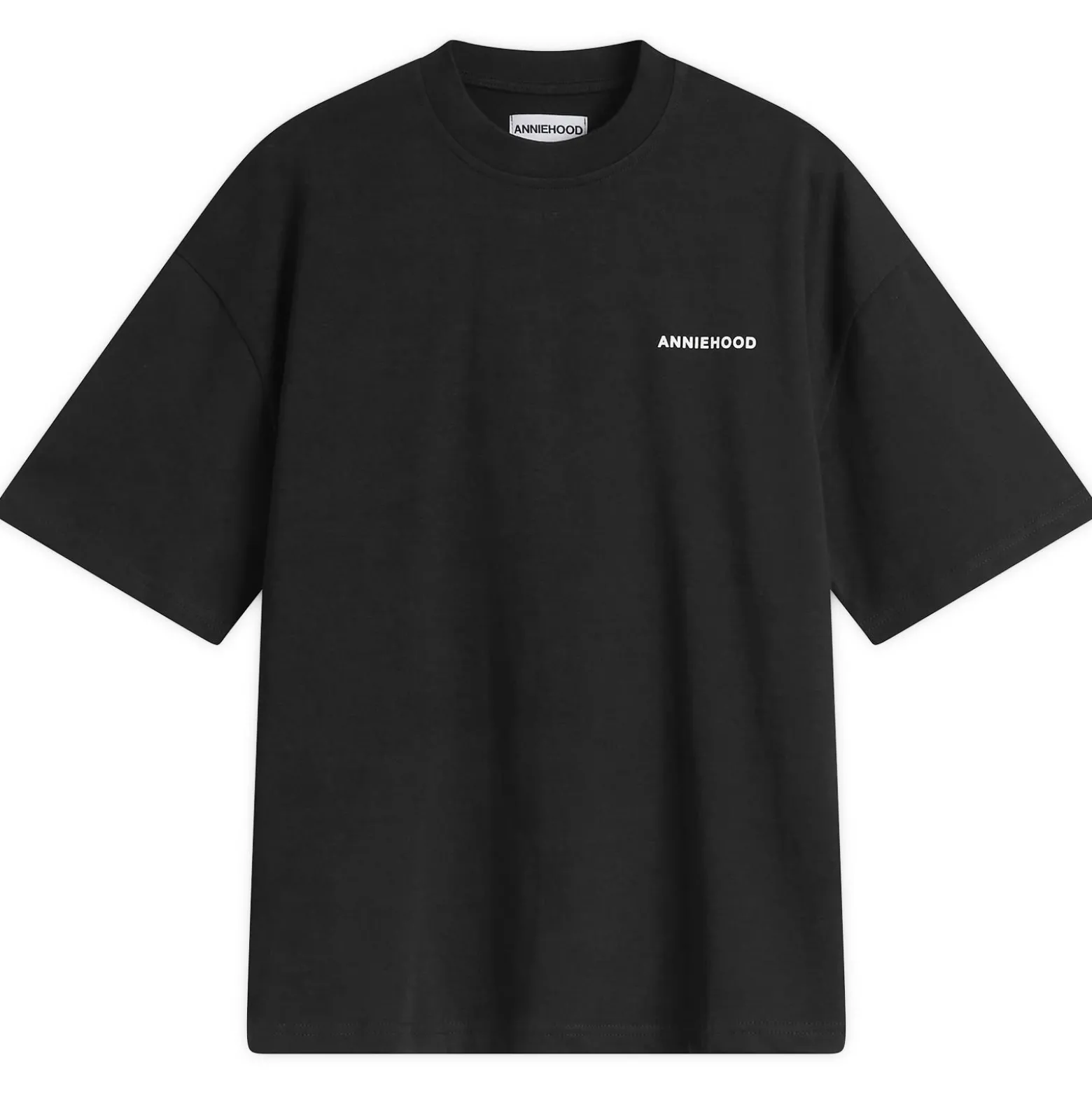 ANNIE HOOD Mini Logo T-Shirt