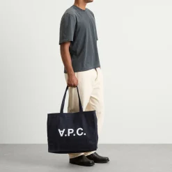 A.P.C. Daniela Denim Shopping Tote