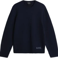 A.P.C. Edward Intarsia Knit Sweatshirt