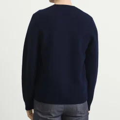 A.P.C. Edward Intarsia Knit Sweatshirt