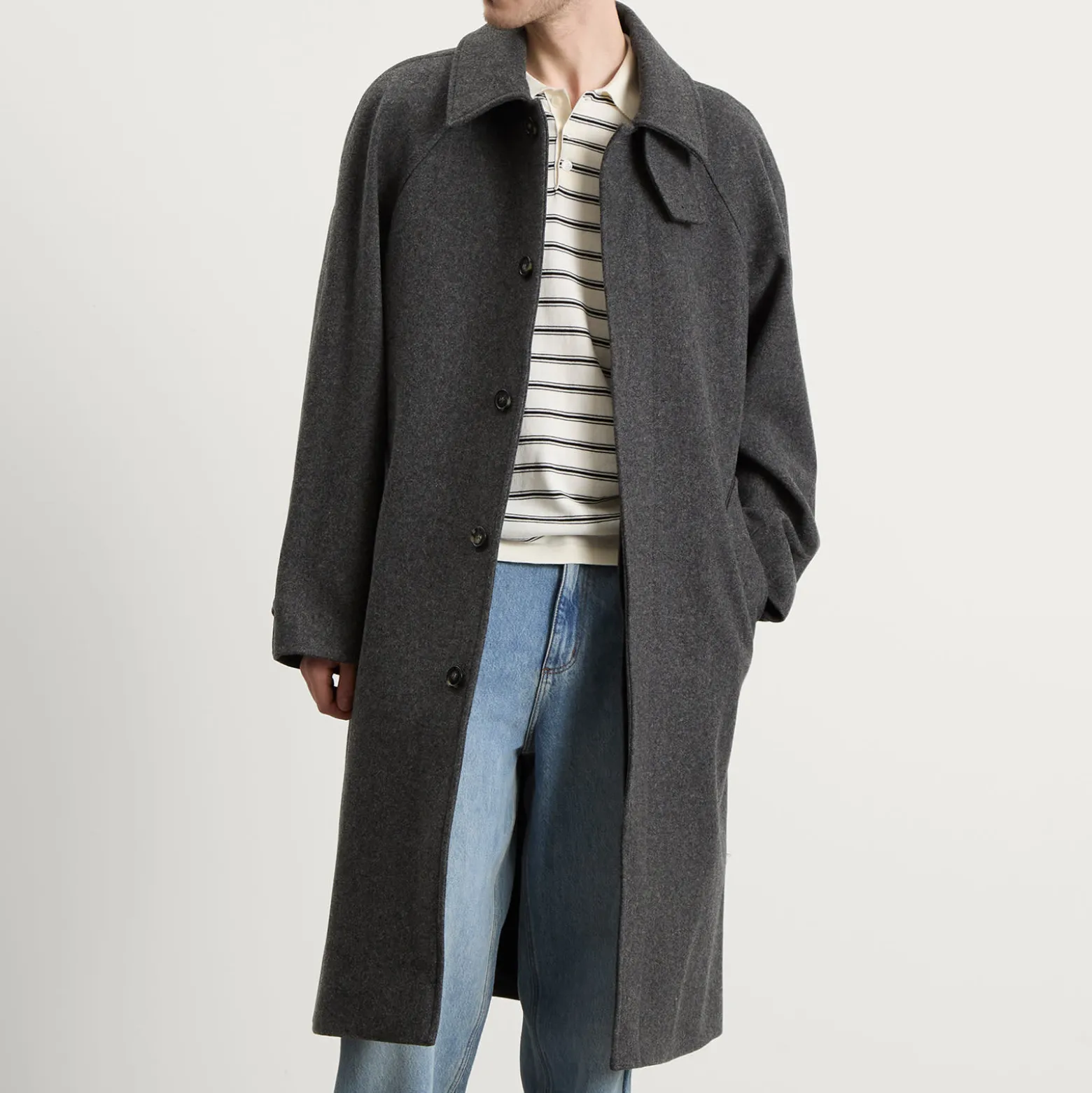 A.P.C. Manteau Raglan Sleeve Coat