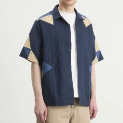 A.P.C. Patchwork Shirt Jacket