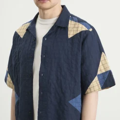 A.P.C. Patchwork Shirt Jacket