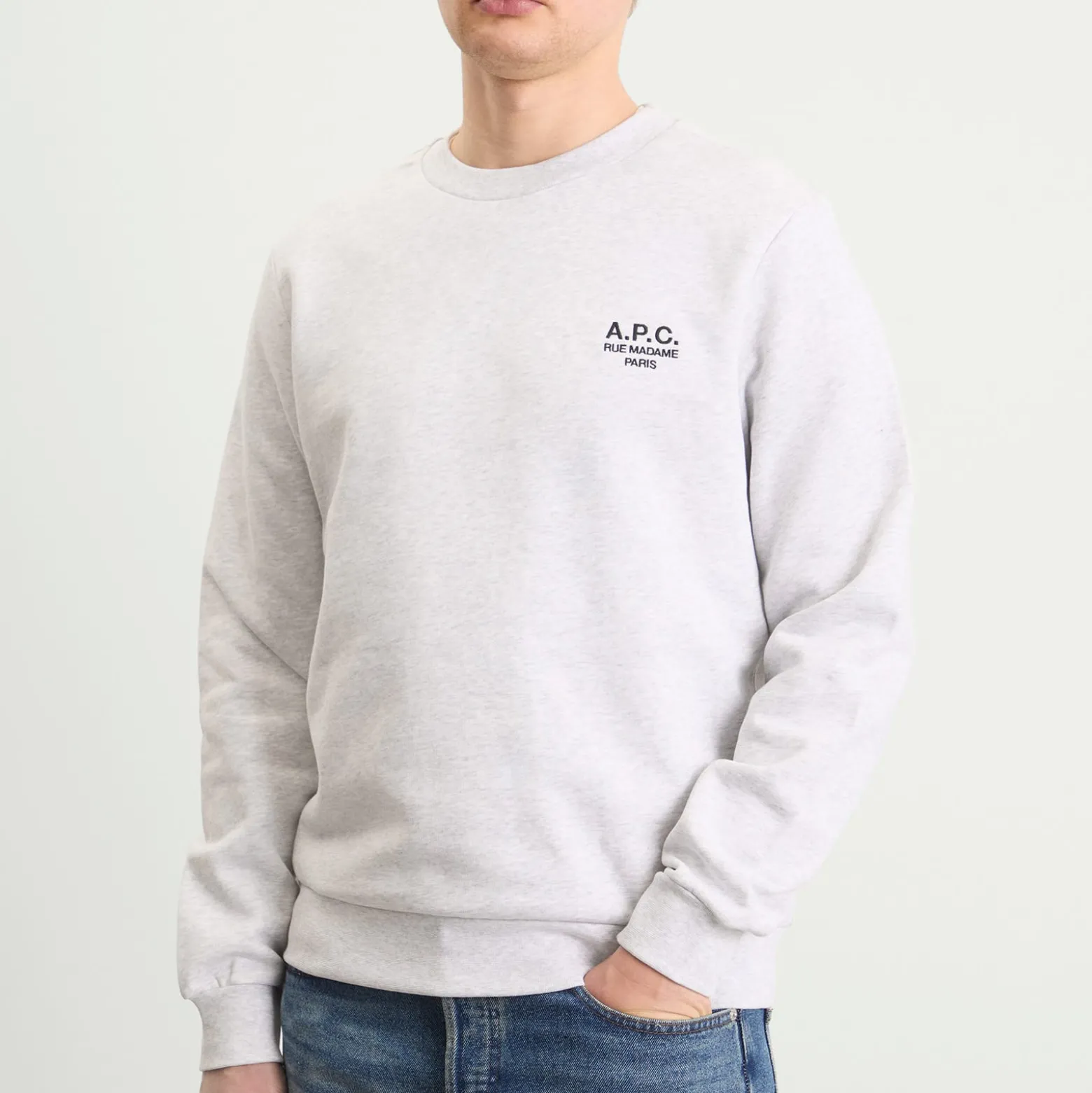 A.P.C. Rue Madame Logo Crew Sweat