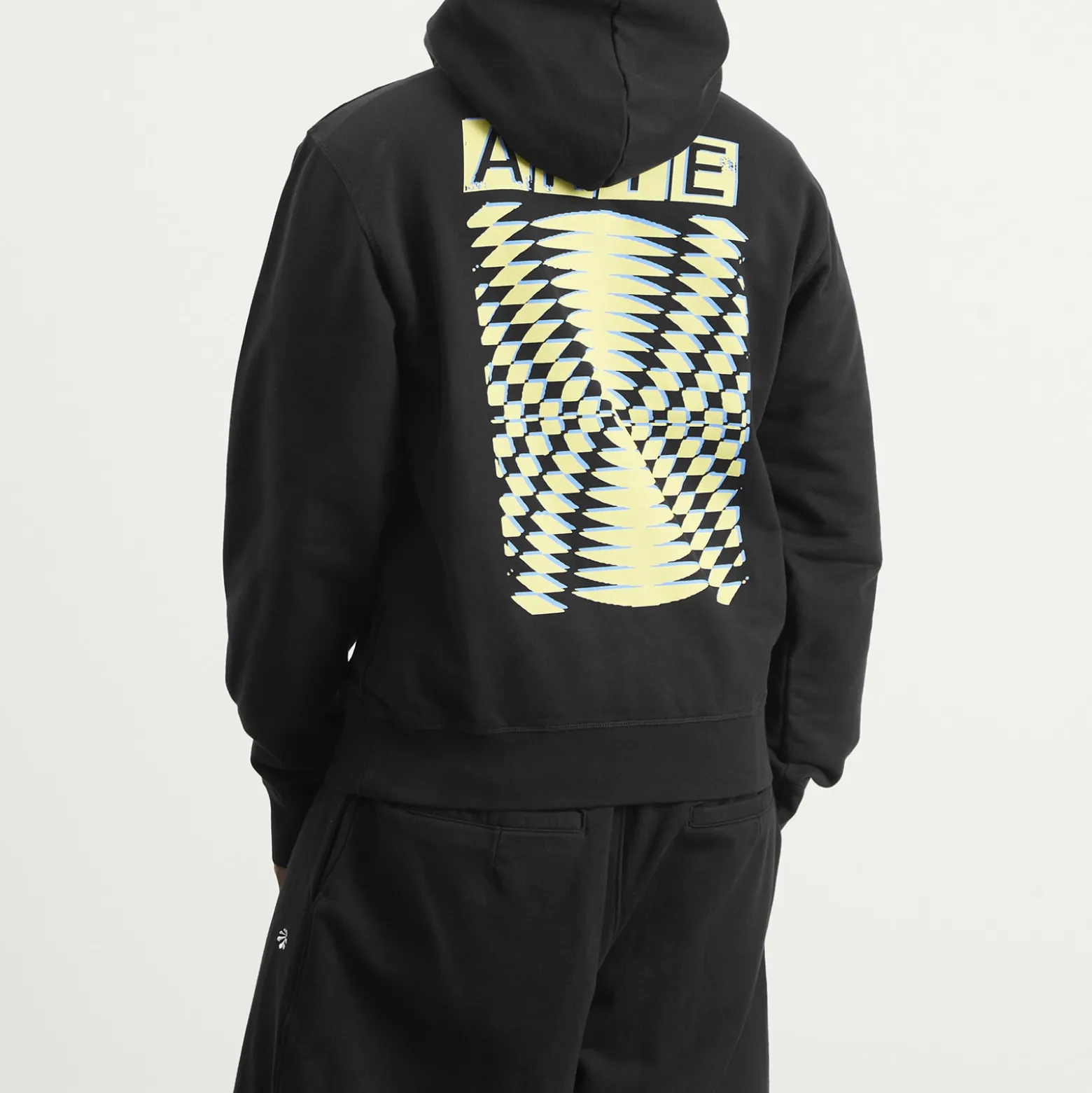 Arte Back Abstract Hoodie