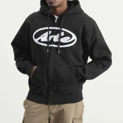 Arte Circle Logo Zip Hoodie