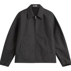 Auralee Bonded Tropical Wool Zip Blouson