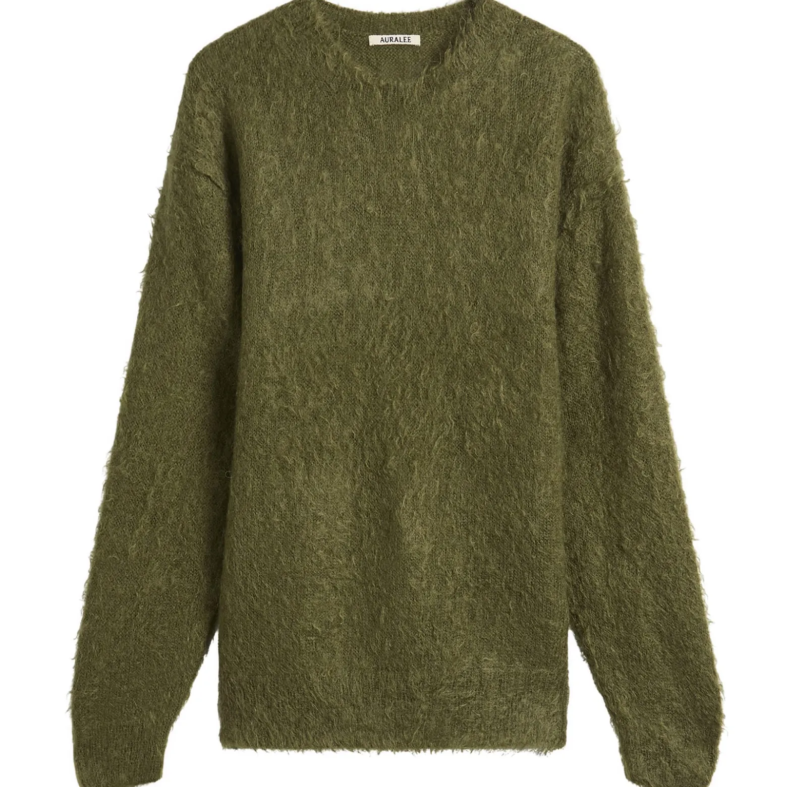 Auralee Brushed Kid Mohair Jumper