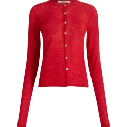 Auralee Cashmere Knit Cardigan