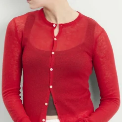 Auralee Cashmere Knit Cardigan
