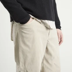 Auralee Garment-Dyed Corduroy Wide Pants
