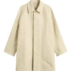 Auralee Garment-Dyed Cotton Heavy Twill Short Coat