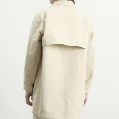 Auralee Garment-Dyed Cotton Heavy Twill Short Coat