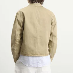 Auralee Garment-Dyed Finx Light Chino Blouson