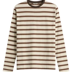 Auralee Gradient Stripe Long Sleeve T-Shirt