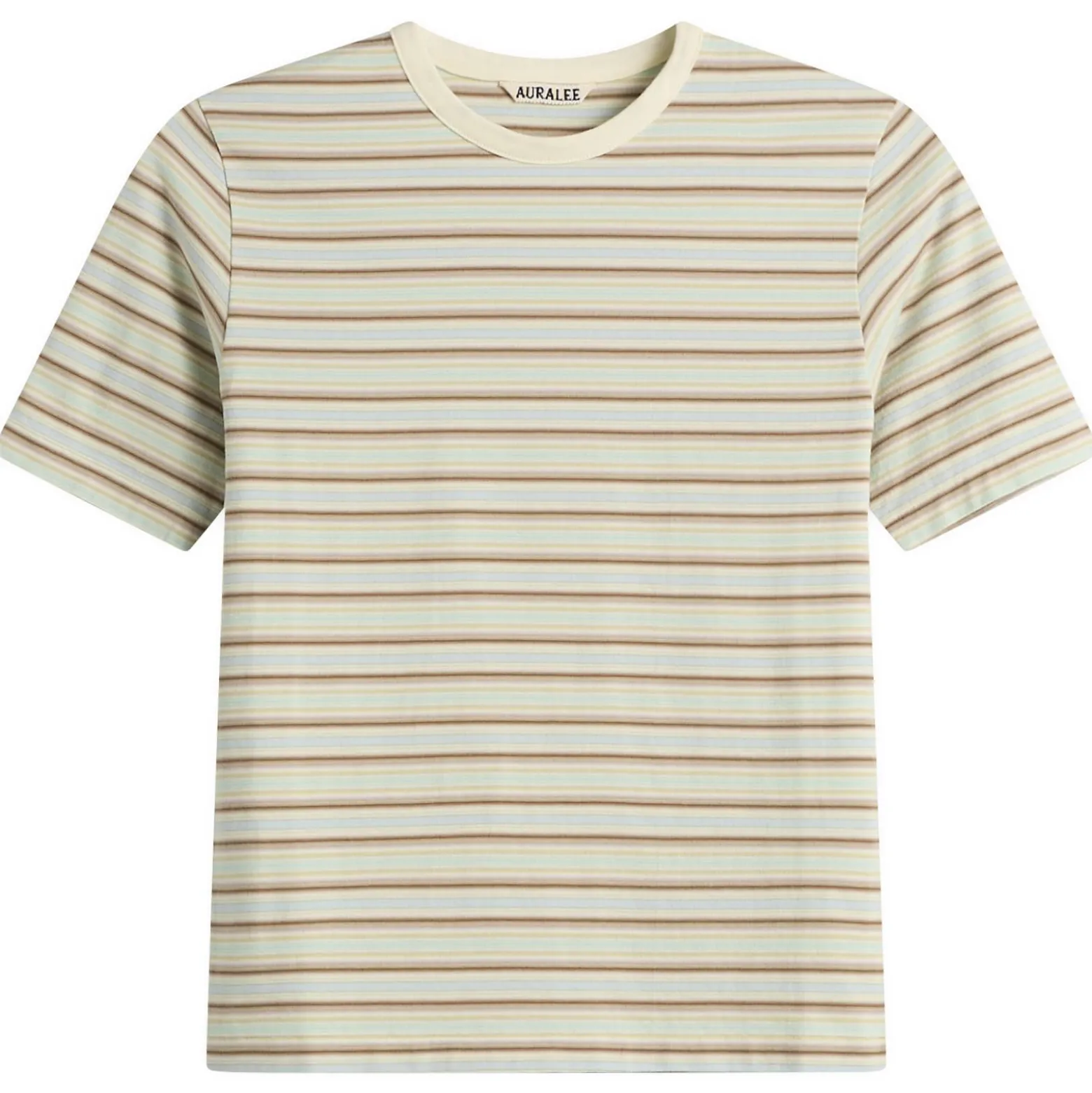 Auralee Gradient Stripe T-Shirt