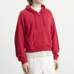 Auralee High Twist Zip Hoodie